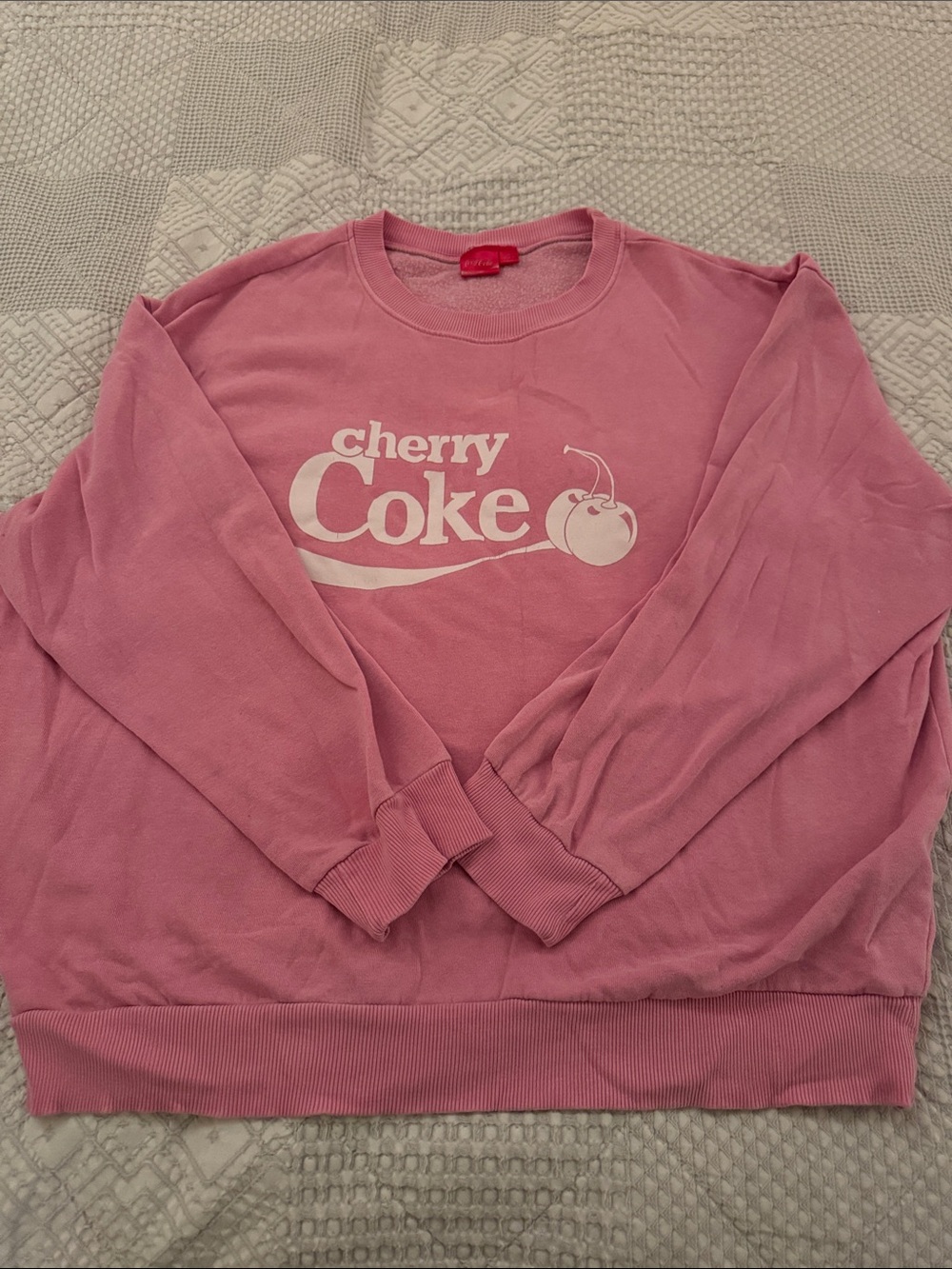 Pink Cherry Coke Crewneck - Women's XL